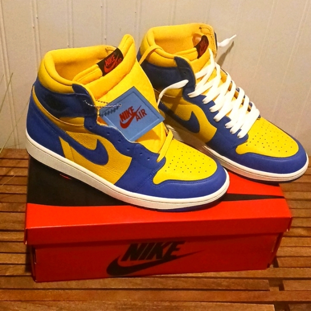 Jordan retro 1 'Reverse Laney's' - Picture 2 of 5